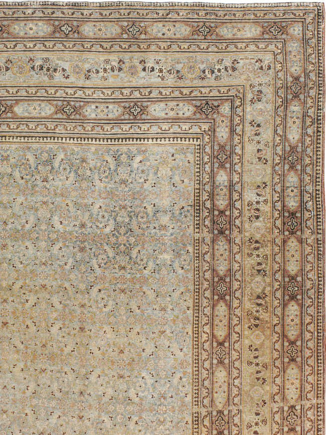 Antique Persian Dorokhsh Carpet, No.19139 - Galerie Shabab