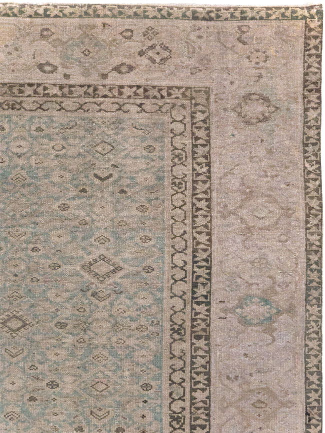 Antique Persian Malayer Gallery Carpet, No.19151 - Galerie Shabab