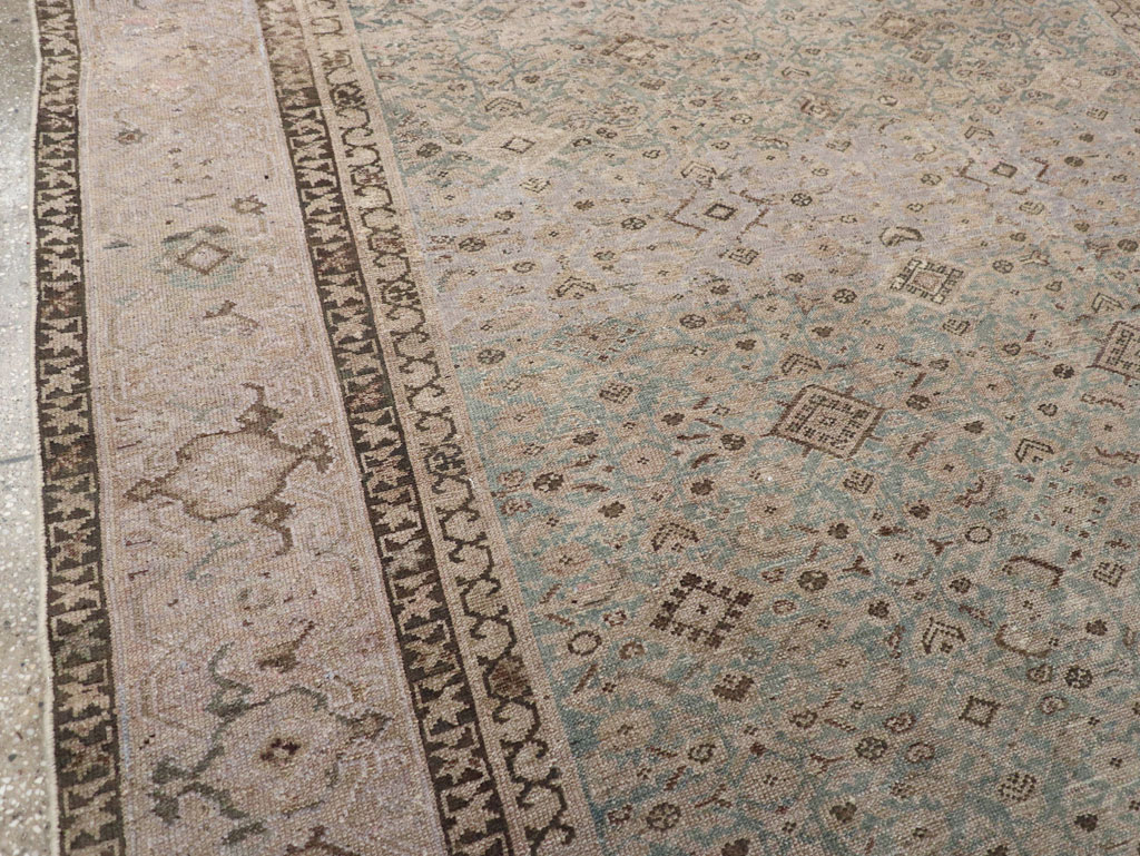 Antique Persian Malayer Gallery Carpet, No.19151 - Galerie Shabab