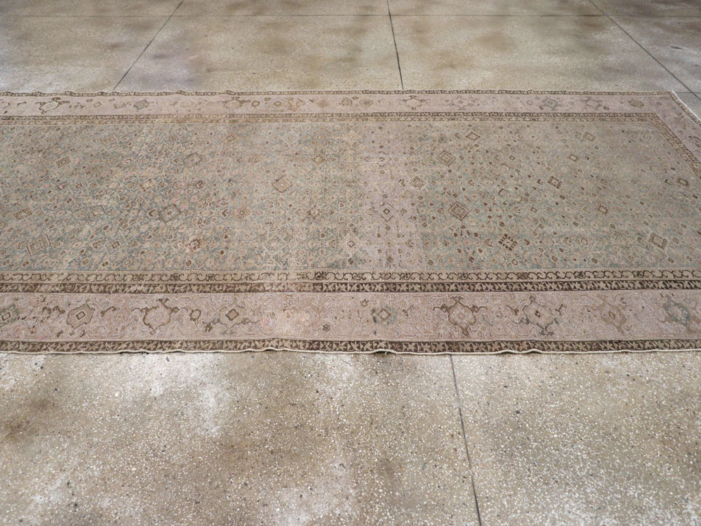Antique Persian Malayer Gallery Carpet, No.19151 - Galerie Shabab