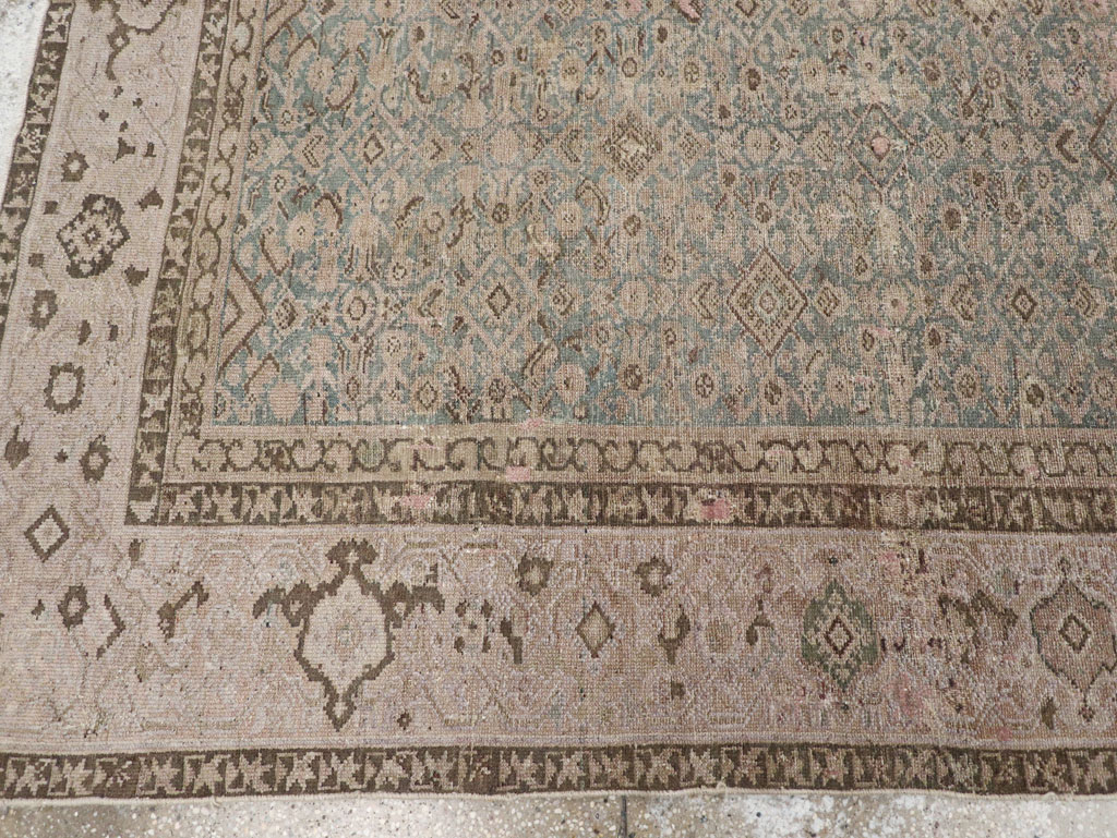 Antique Persian Malayer Gallery Carpet, No.19151 - Galerie Shabab