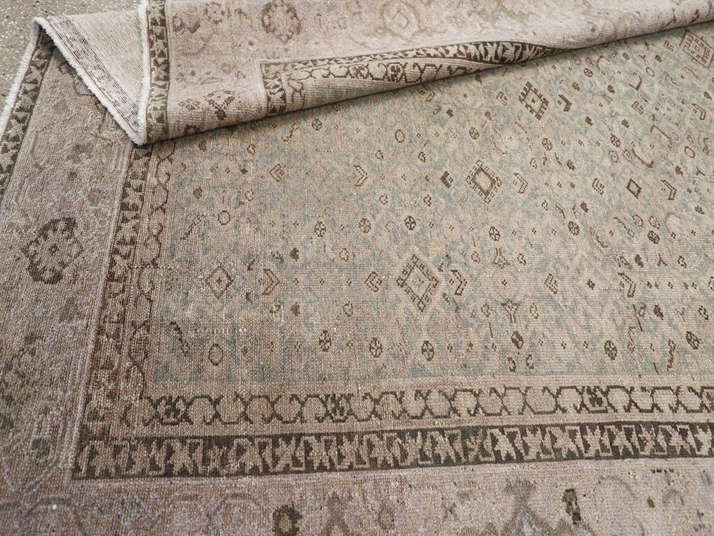 Antique Persian Malayer Gallery Carpet, No.19151 - Galerie Shabab