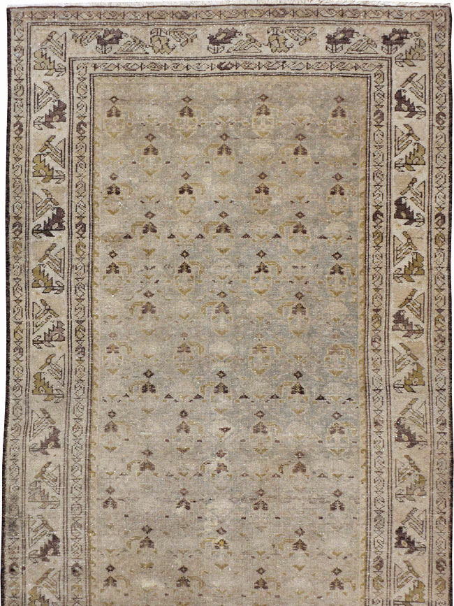 Vintage Persian Malayer Runner, No.19154 - Galerie Shabab