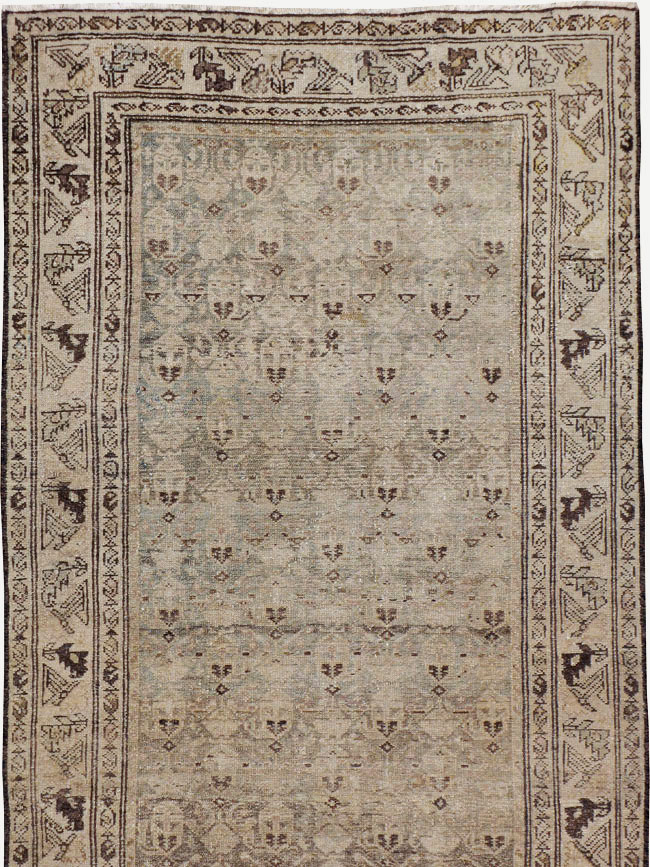 Vintage Persian Malayer Runner, No.19154 - Galerie Shabab