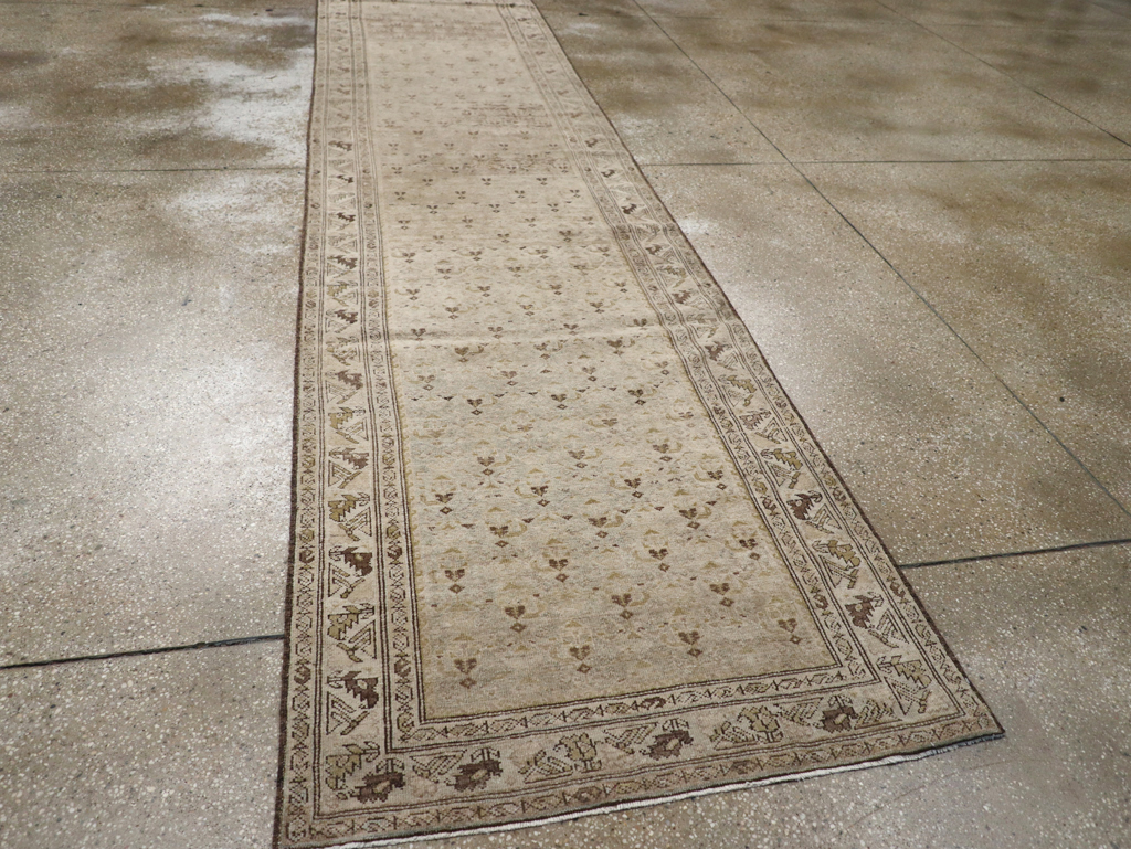 Vintage Persian Malayer Runner, No.19154 - Galerie Shabab