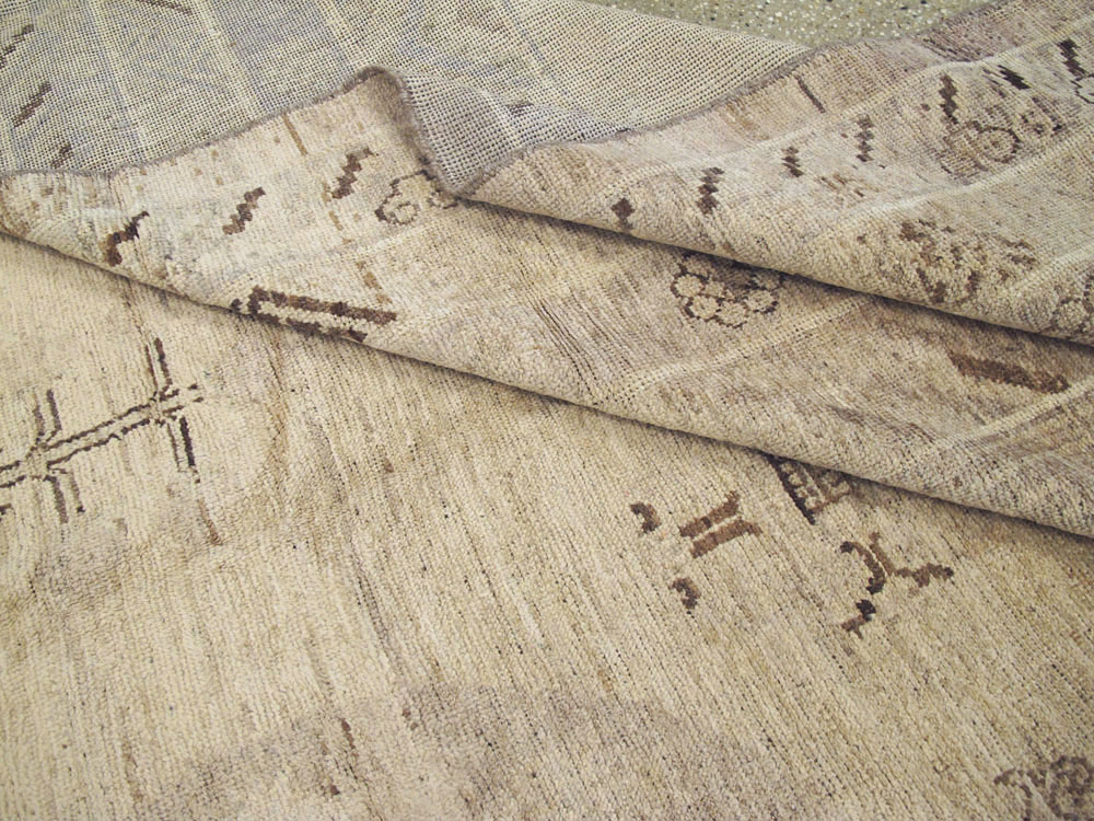 Vintage East Turkestan Khotan Carpet, No.19166 - Galerie Shabab