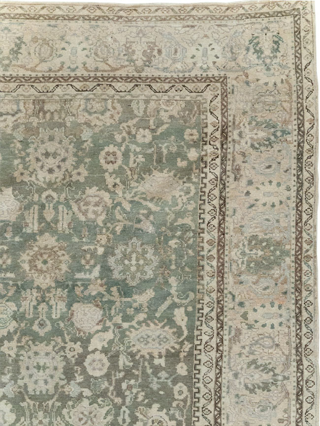 Vintage Persian Malayer Room Size Carpet, No.19172 - Galerie Shabab