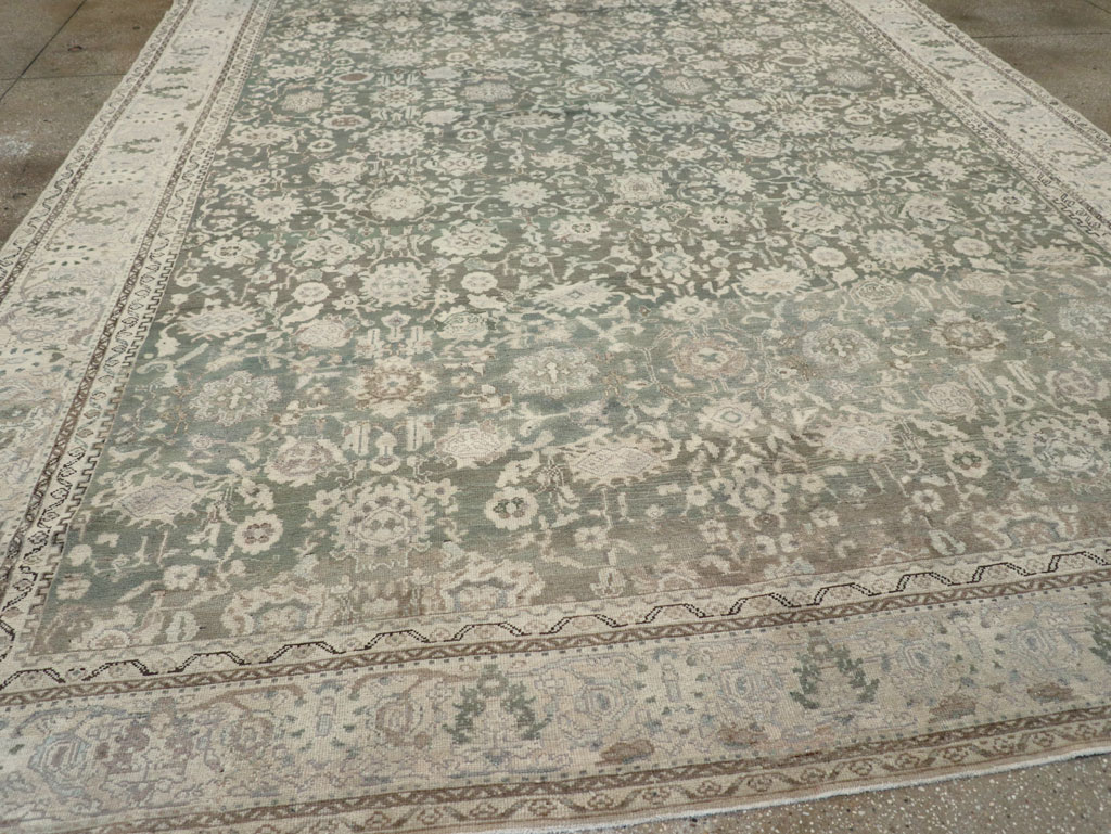 Vintage Persian Malayer Room Size Carpet, No.19172 - Galerie Shabab