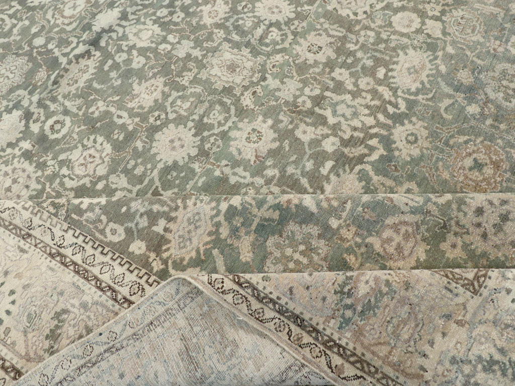 Vintage Persian Malayer Room Size Carpet, No.19172 - Galerie Shabab