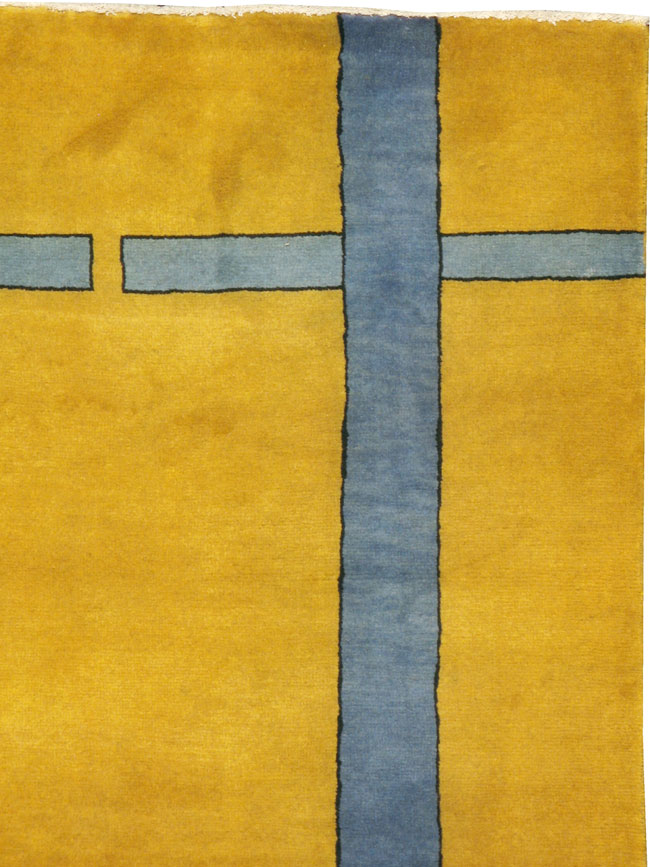 Vintage Persian Deco Rug, No.19178 - Galerie Shabab