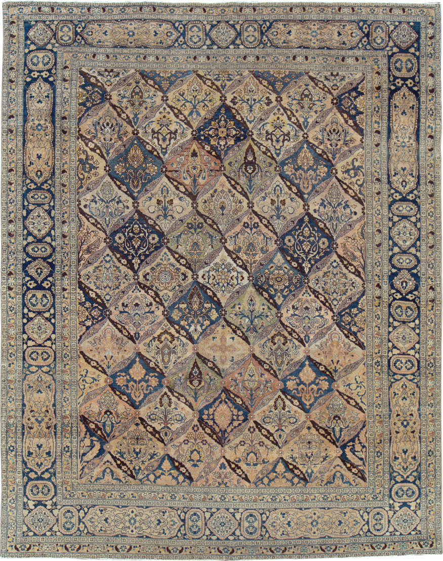 Antique Tabriz Carpet, No.19186 - Galerie Shabab