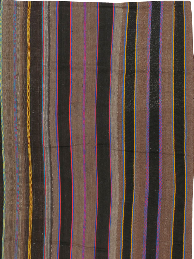 Vintage Turkish Flat-weave Kilim, No.19188 - Galerie Shabab