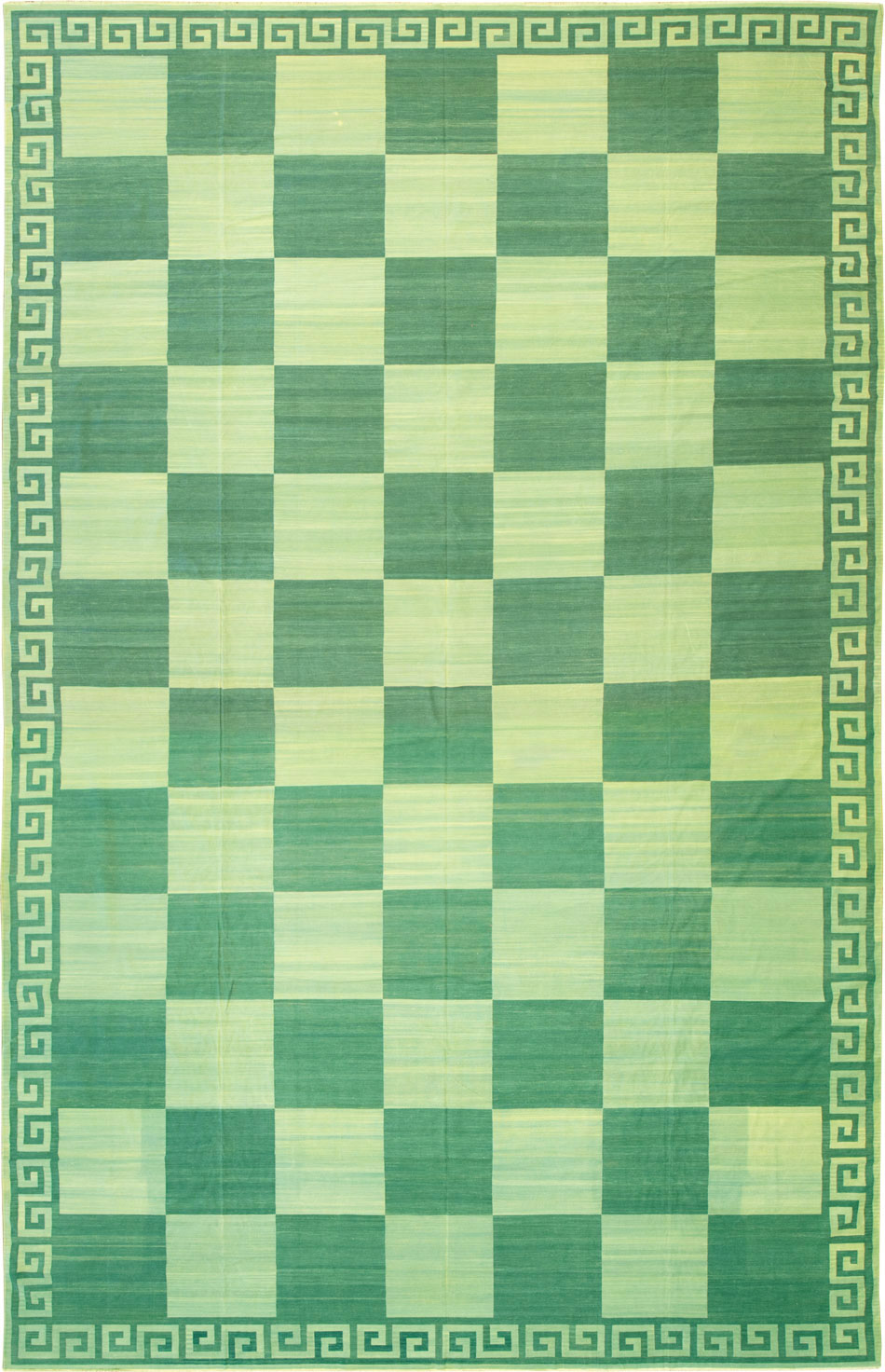 Vintage Indian Dhurrie Carpet, No.19189 - Galerie Shabab