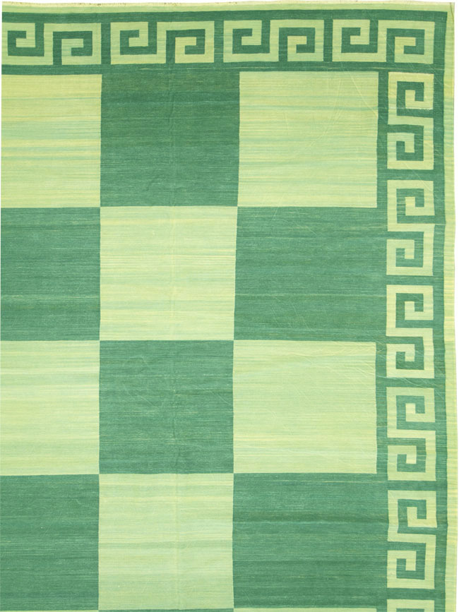 Vintage Indian Dhurrie Carpet, No.19189 - Galerie Shabab