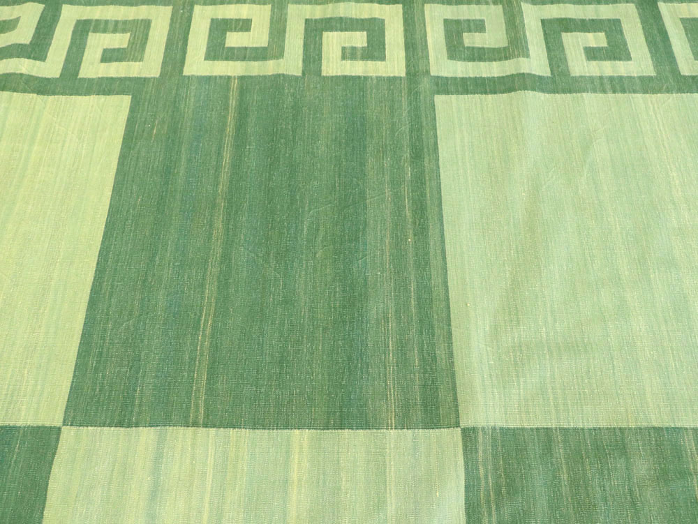 Vintage Indian Dhurrie Carpet, No.19189 - Galerie Shabab