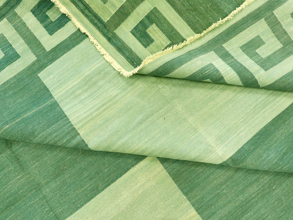 Vintage Indian Dhurrie Carpet, No.19189 - Galerie Shabab