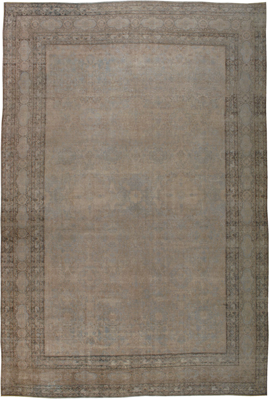 Antique Lavar Kerman Carpet, No.19197 - Galerie Shabab