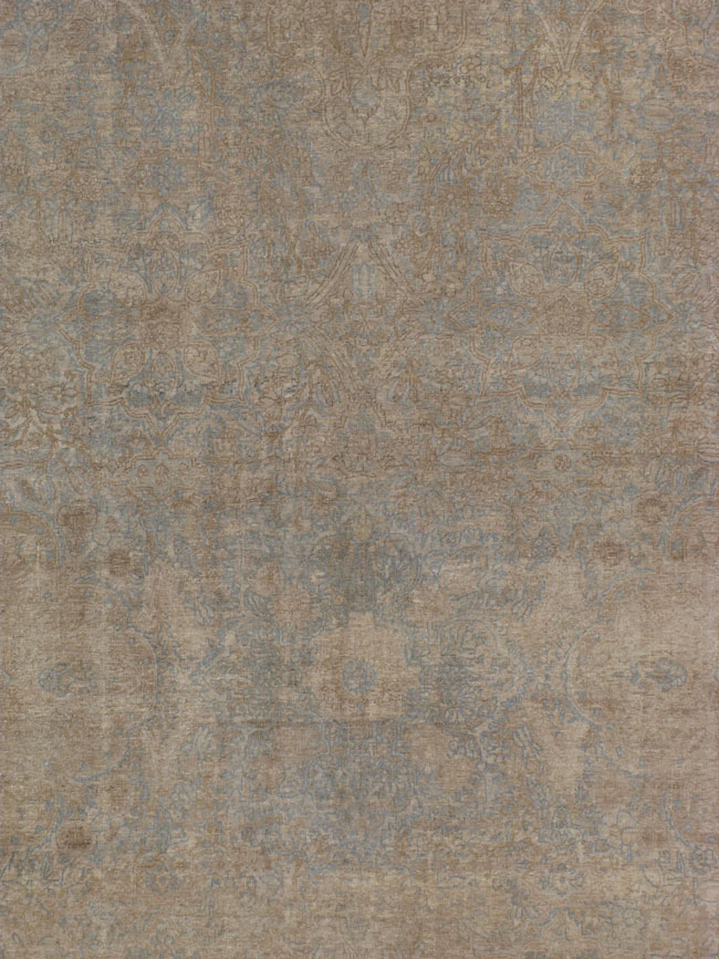 Antique Lavar Kerman Carpet, No.19197 - Galerie Shabab
