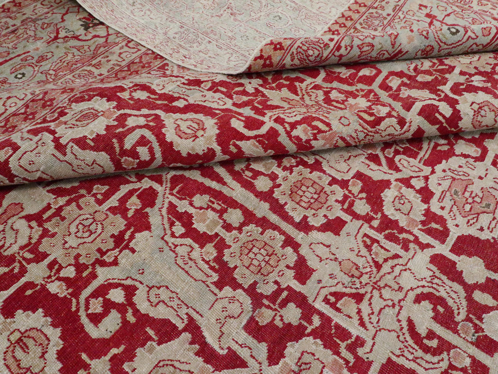 Antique Persian Tabriz Carpet, No.19199 - Galerie Shabab