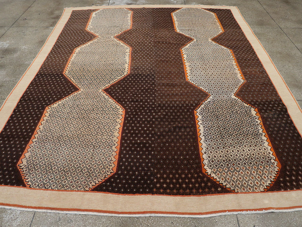 Vintage Turkish Anatolian Room Size Carpet, No.19214 - Galerie Shabab