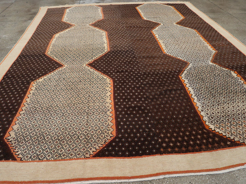 Vintage Turkish Anatolian Room Size Carpet, No.19214 - Galerie Shabab