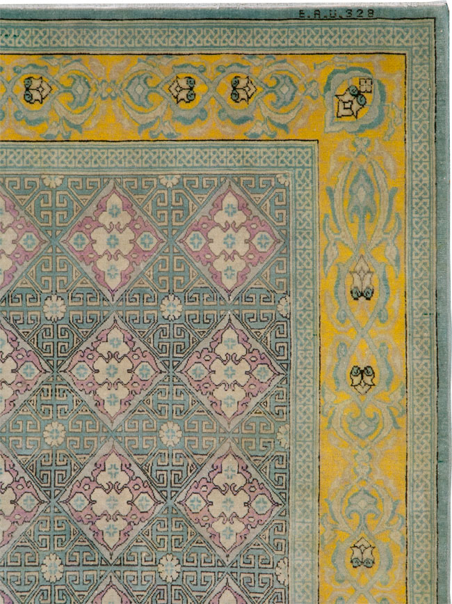 Vintage Turkish Herekeh Rug, No.19223 - Galerie Shabab