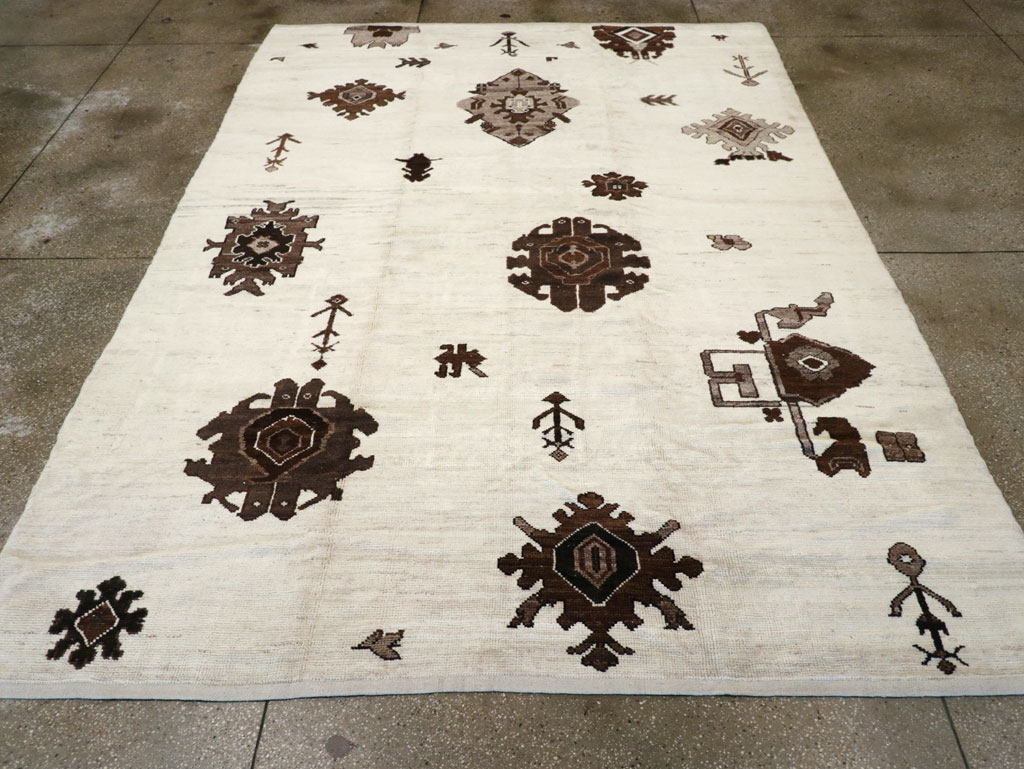 Modern Turkish Anatolian Carpet, No.19226 - Galerie Shabab