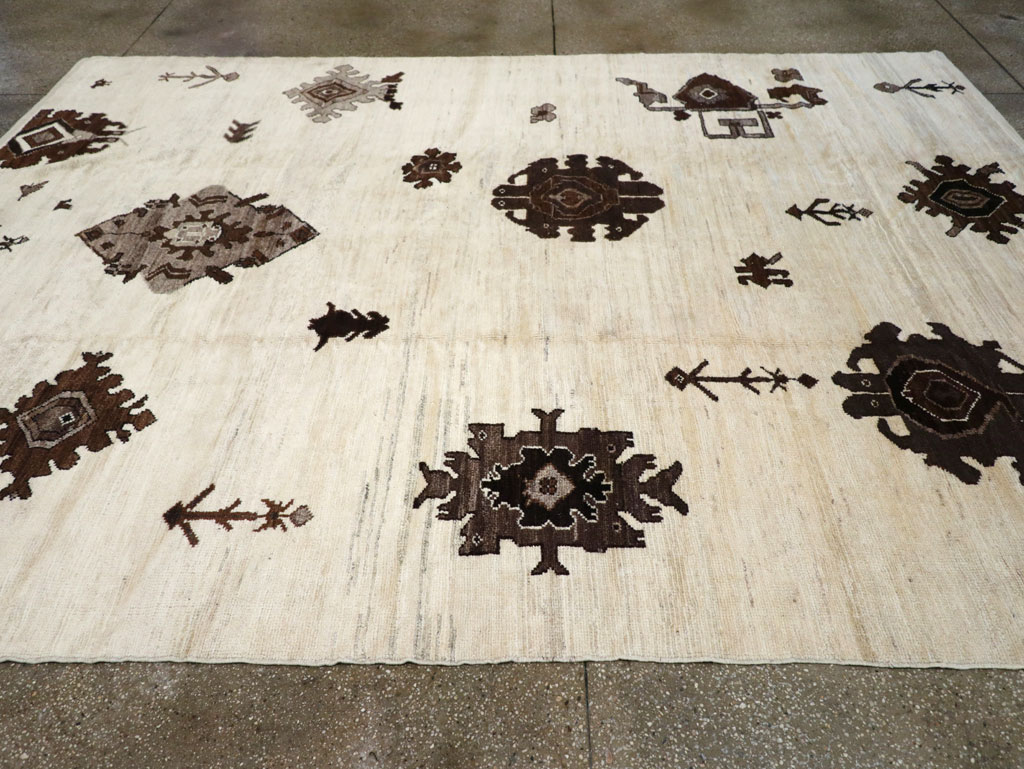 Modern Turkish Anatolian Carpet, No.19226 - Galerie Shabab