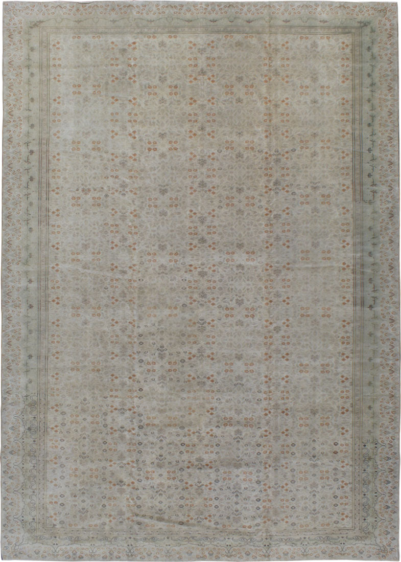 Antique Lahore Carpet, No.19232 - Galerie Shabab