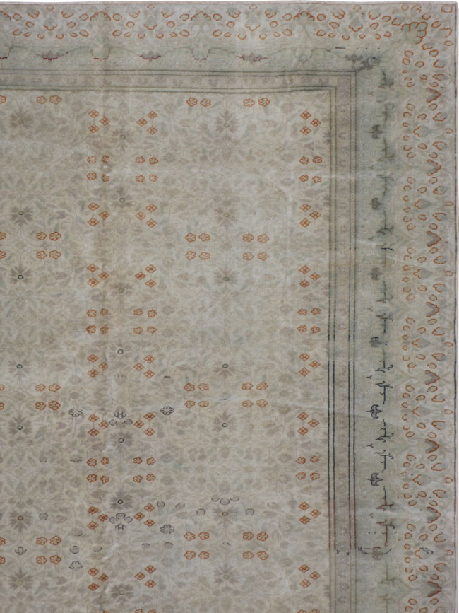 Antique Lahore Carpet, No.19232 - Galerie Shabab