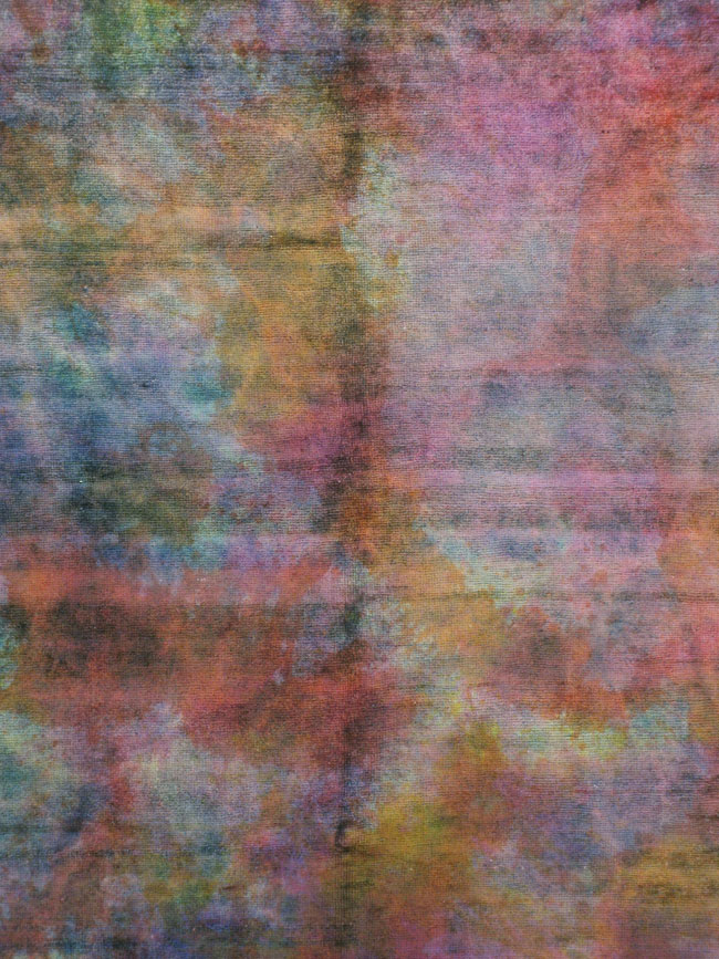 Vintage Turkish Anatolian Overdyed Rug, No.19233 - Galerie Shabab