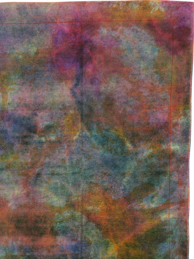 Vintage Turkish Anatolian Overdyed Rug, No.19233 - Galerie Shabab
