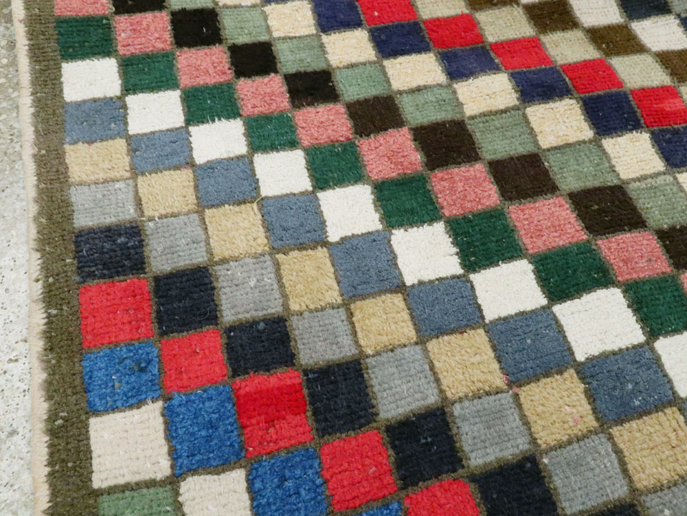 Vintage Turkish Anatolian Deco Runner, No.19235 - Galerie Shabab