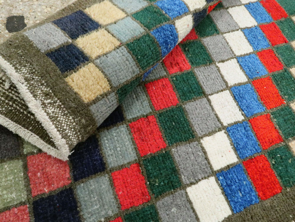 Vintage Turkish Anatolian Deco Runner, No.19235 - Galerie Shabab