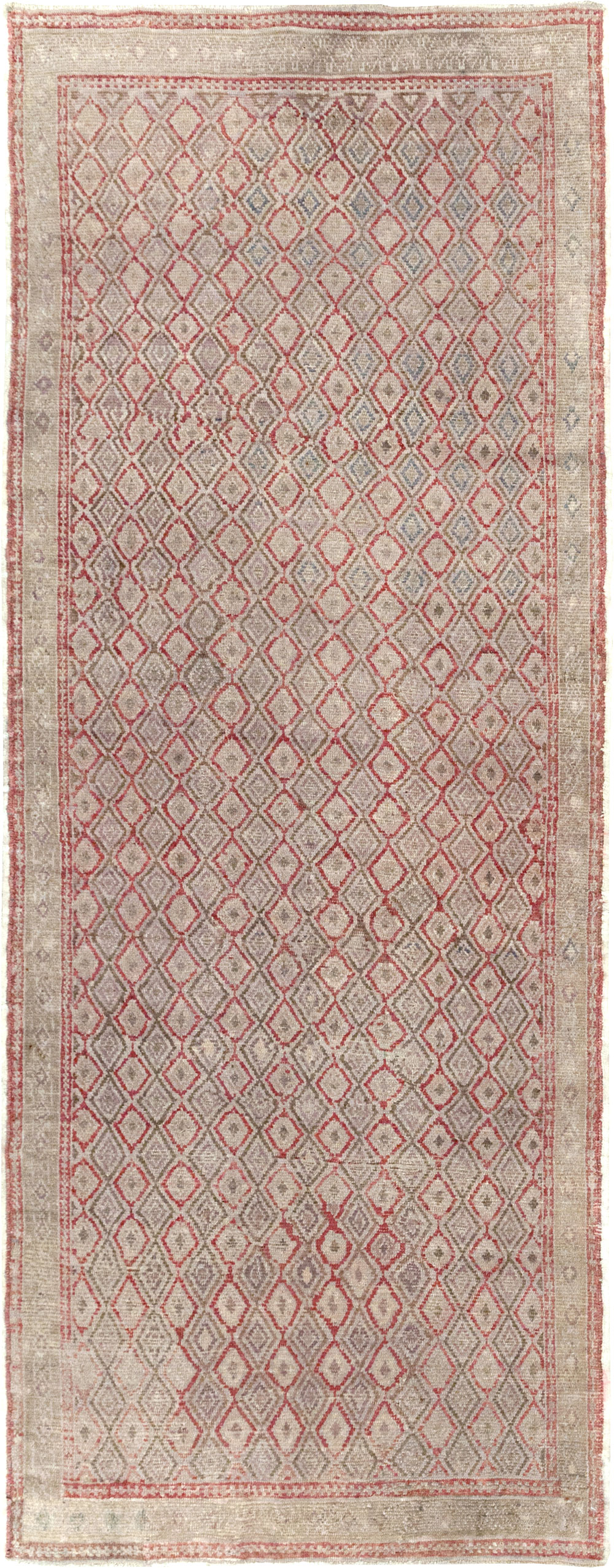 Vintage Turkish Anatolian Short Runner, No.19236 - Galerie Shabab