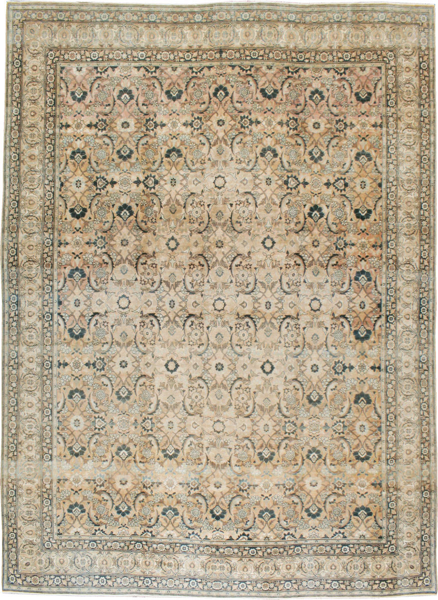 Antique Persian Lavar Kerman Carpet, No.19237 - Galerie Shabab