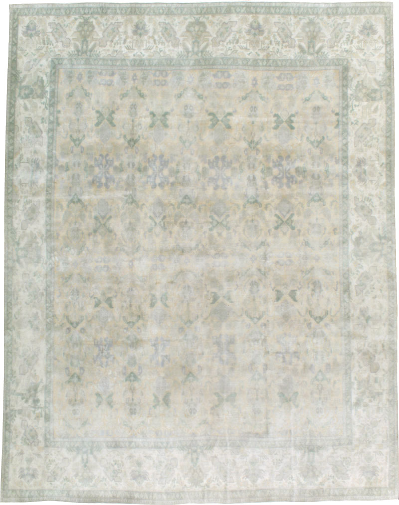 Antique Persian Tabriz Carpet, No.19245 - Galerie Shabab
