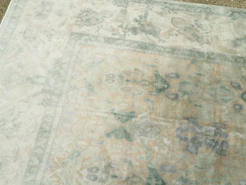 Antique Persian Tabriz Carpet, No.19245 - Galerie Shabab