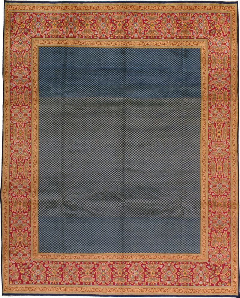 Vintage Mashad Carpet, No.19248 - Galerie Shabab