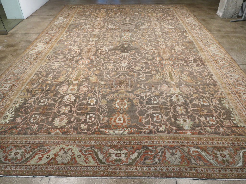 Antique Persian Mahal Carpet, No.19261 - Galerie Shabab