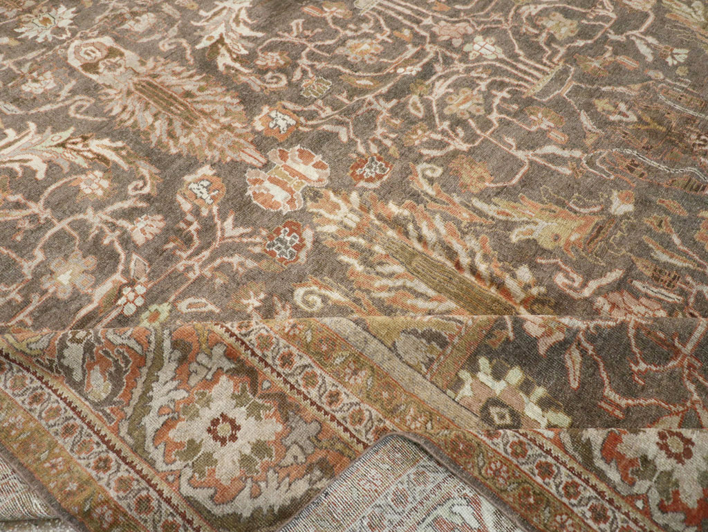 Antique Persian Mahal Carpet, No.19261 - Galerie Shabab