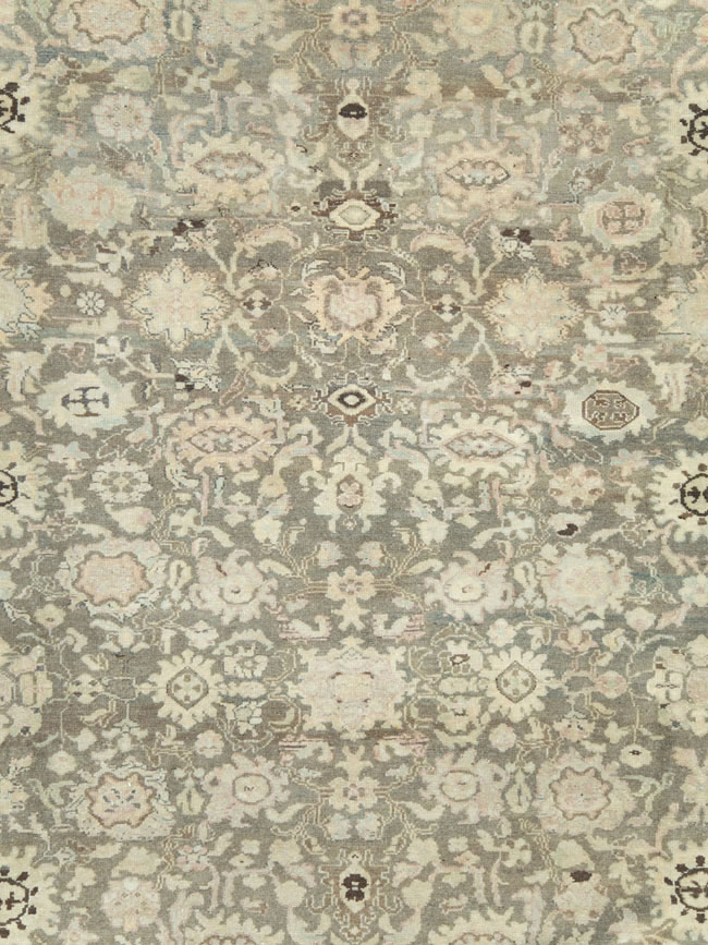 Vintage Persian Malayer Large Carpet, No.19266 - Galerie Shabab