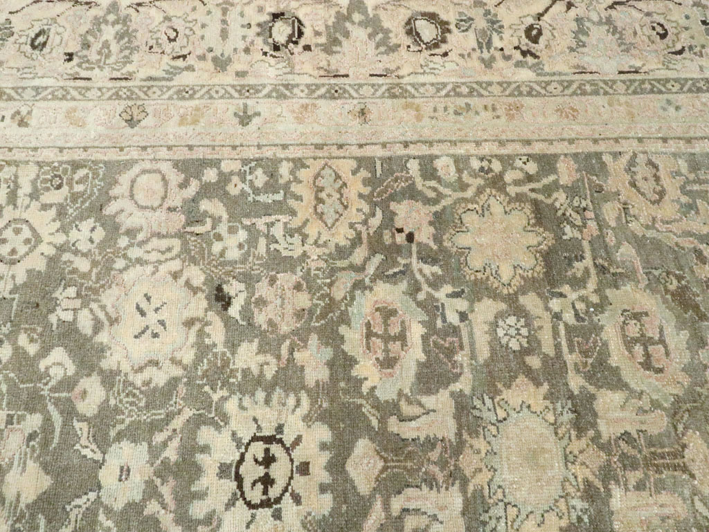 Vintage Persian Malayer Large Carpet, No.19266 - Galerie Shabab