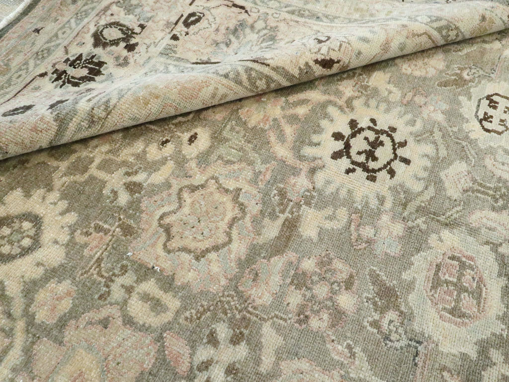 Vintage Persian Malayer Large Carpet, No.19266 - Galerie Shabab