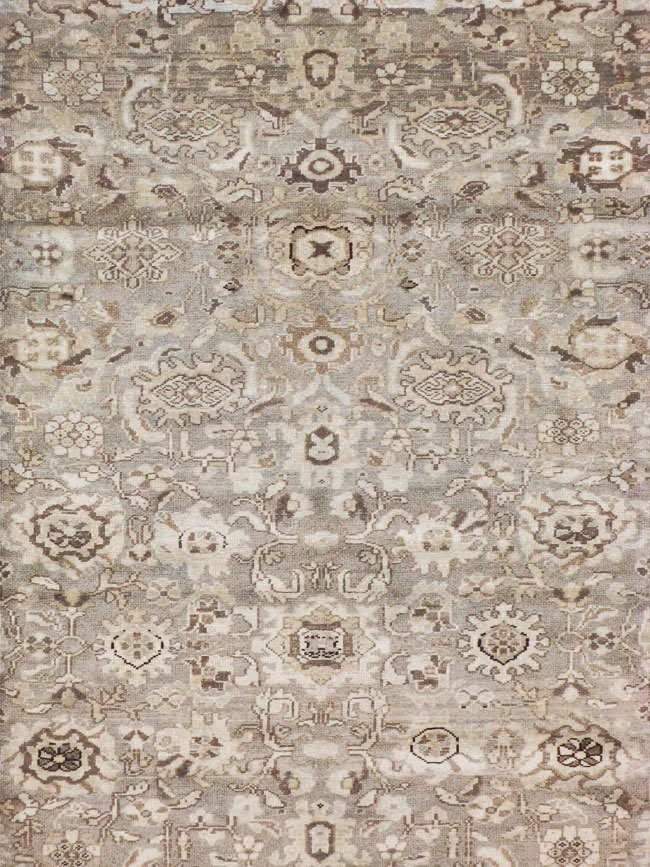 Vintage Persian Malayer Carpet, No.19267 - Galerie Shabab