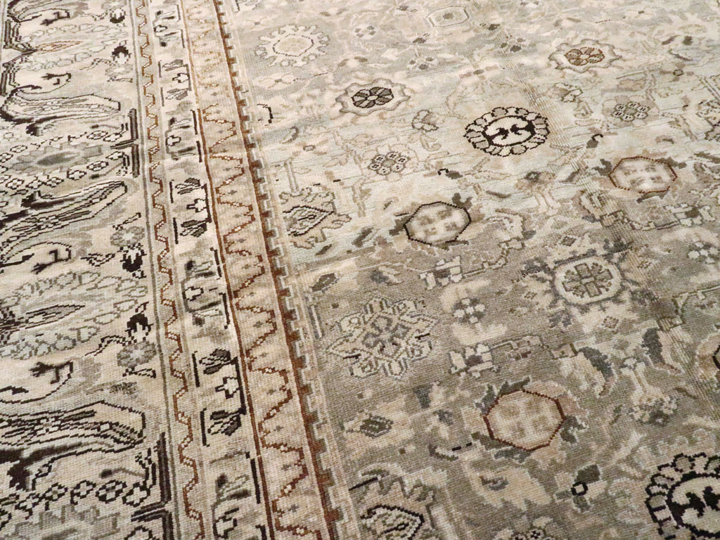 Vintage Persian Malayer Carpet, No.19267 - Galerie Shabab