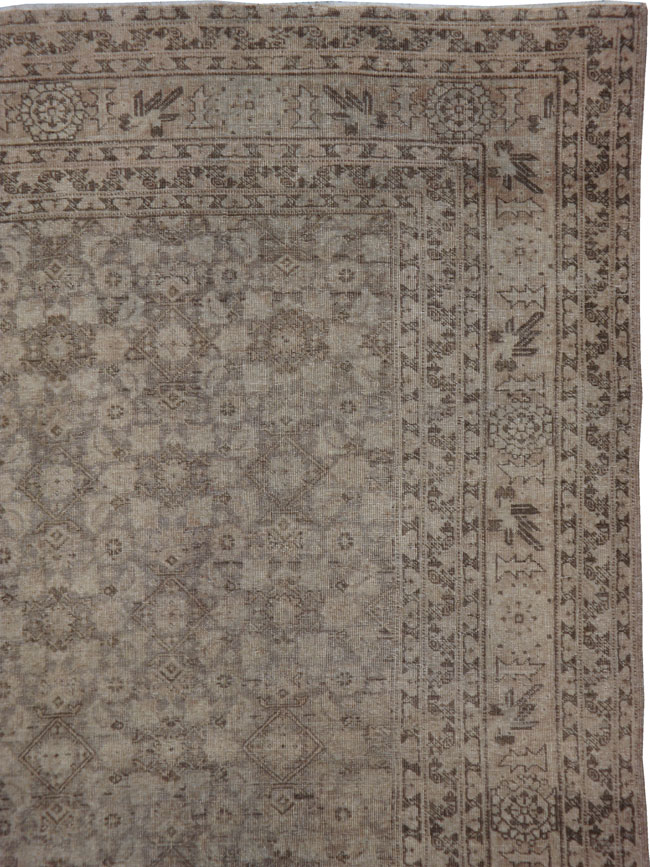 Antique Persian Tabriz Carpet, No.19274 - Galerie Shabab