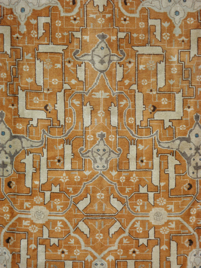 Antique Persian Tabriz Carpet, No.19282 - Galerie Shabab