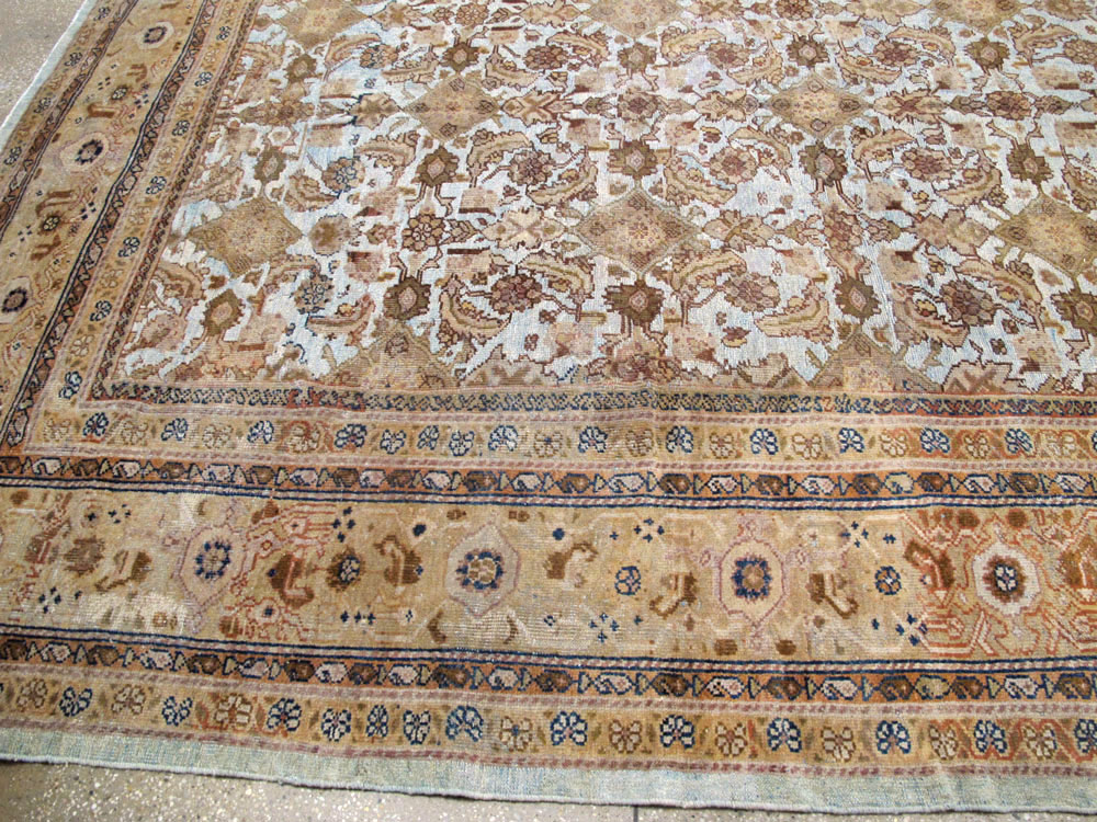 Antique Persian Mahal Carpet, No.19297 - Galerie Shabab
