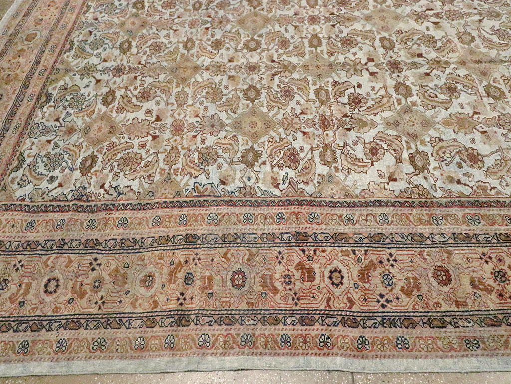 Antique Persian Mahal Carpet, No.19297 - Galerie Shabab